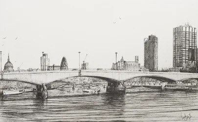 Waterloo Bridge London, 2006